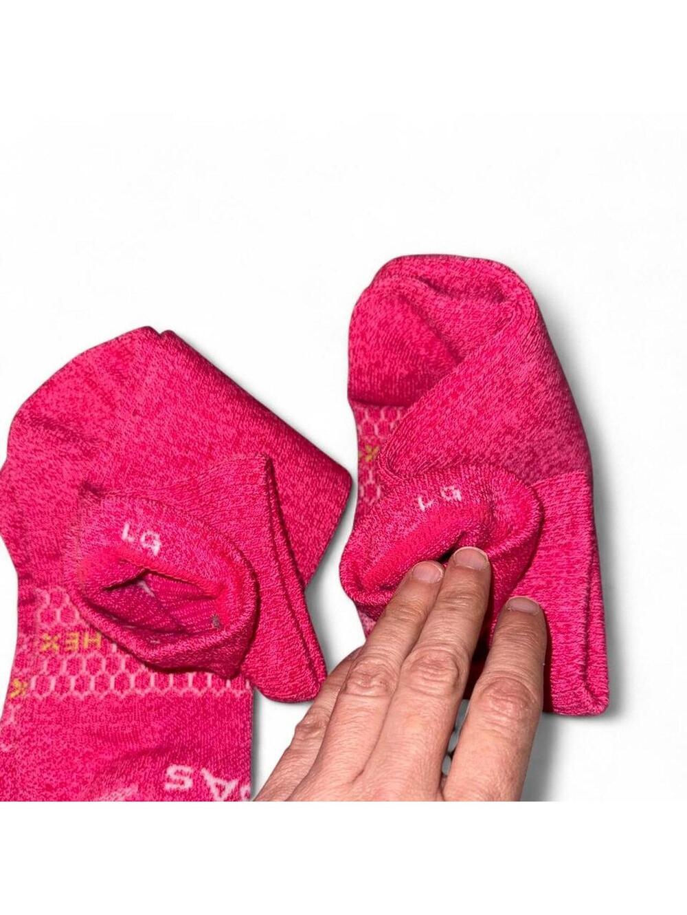 Bombas Women's Pink Sock - Picture 3 of 4